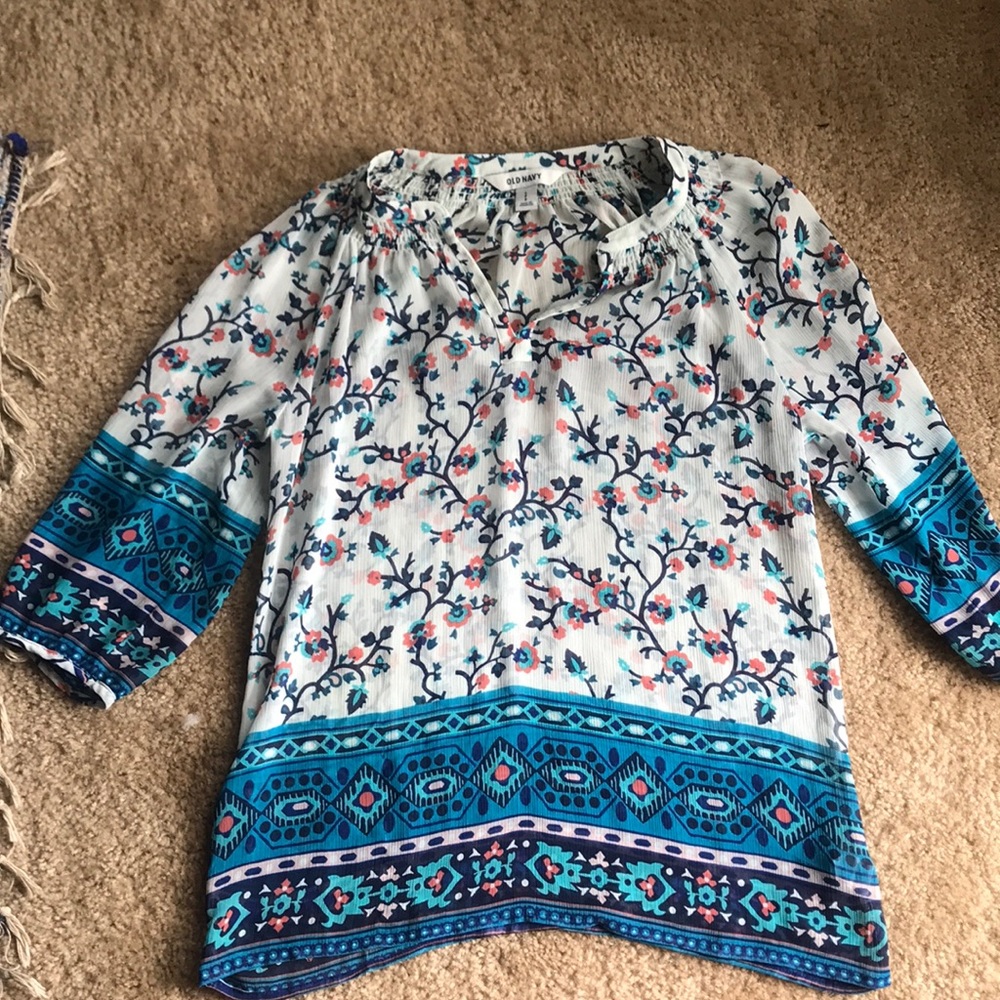 Old navy floral top